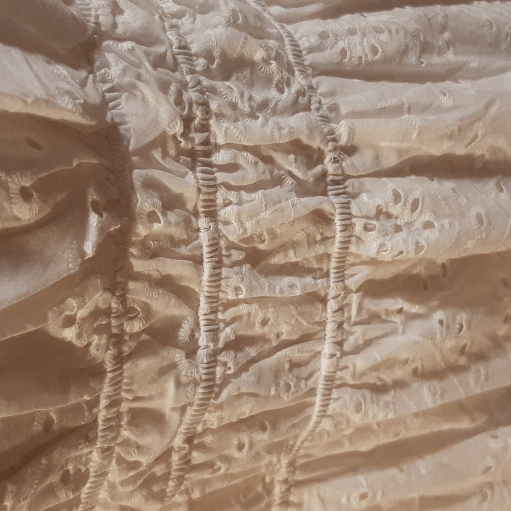 🥀NWT 143 Story by Line Up White Eyelet Dress (L)🥀 - Picture 4 of 10